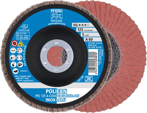 Pferd Polifan PFC 125 A-COOL 60 SG INOX+ALU