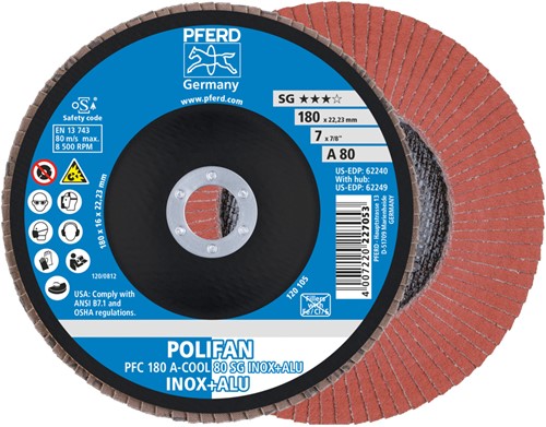 Pferd Polifan PFC 180 A-COOL 80 SG INOX+ALU