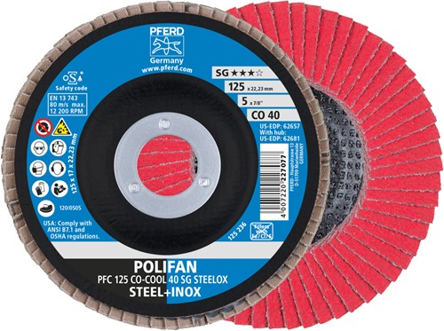 Pferd Polifan PFC 125 CO-COOL 40 SG STEELOX