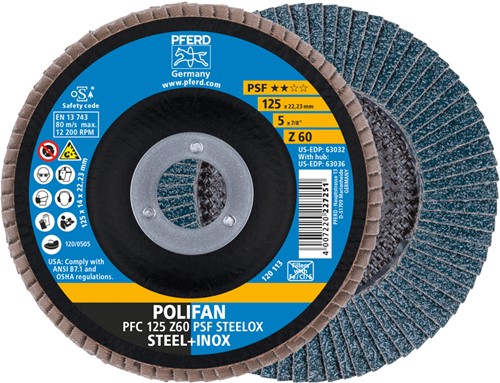 Pferd Polifan PFC 125 Z60 PSF STEELOX