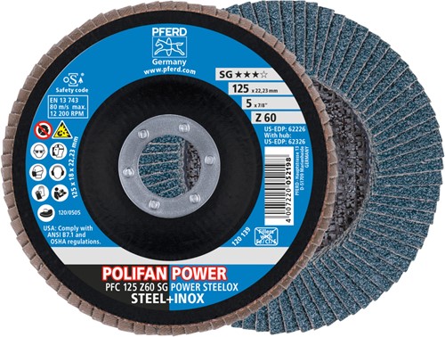 Pferd Polifan PFC 125 Z60 SG POWER STEELOX