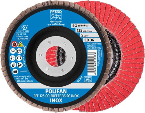 Pferd Polifan PFF 125 CO-FREEZE 36 SG INOX