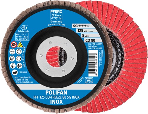 Pferd Polifan PFF 125 CO-FREEZE 80 SG INOX